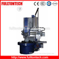 China Factory Single Column Hand Operation Large Table Vertical Turning Lathe